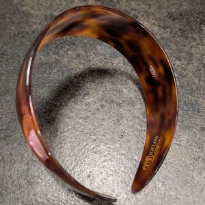 NEW - C.O. Bigelow/Charles Wahba 1.5 Inch Tortoise Headband - Sells Out Often!